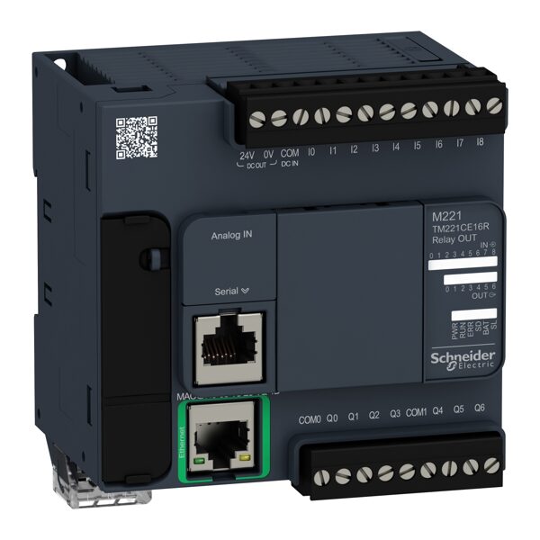 TM221CE16R logic controller